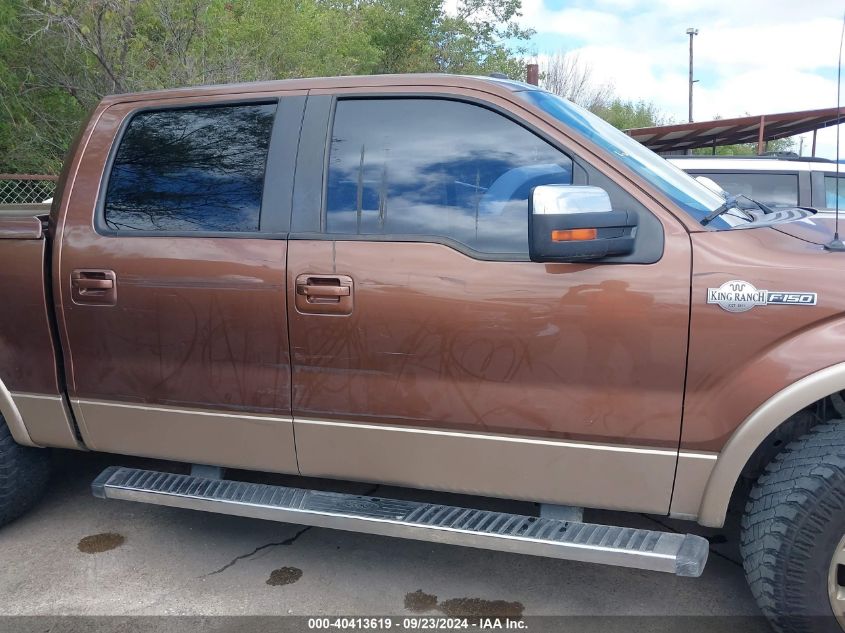 2011 Ford F-150 King Ranch VIN: 1FTFW1CF9BKD19192 Lot: 40413619