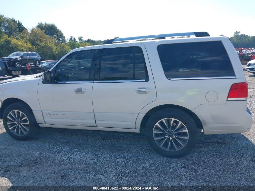 2017 Lincoln Navigator Select VIN: 5LMJJ2HTXHEL01880 Lot: 40413622