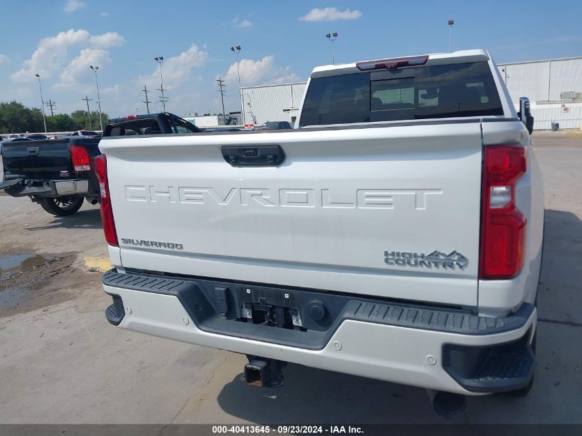 2021 Chevrolet Silverado 2500Hd 4Wd Standard Bed High Country VIN: 1GC4YREY8MF231261 Lot: 40413645