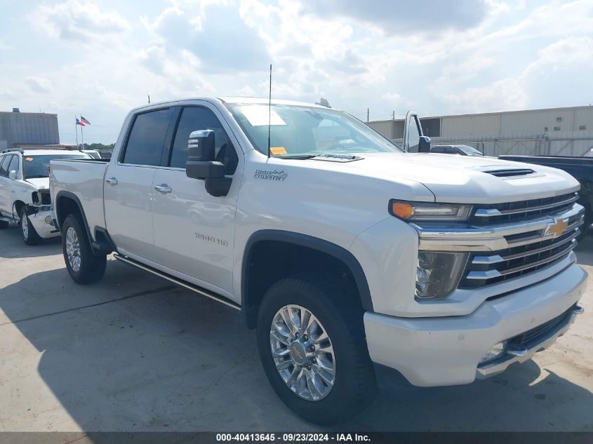 2021 Chevrolet Silverado 2500Hd 4Wd Standard Bed High Country VIN: 1GC4YREY8MF231261 Lot: 40413645