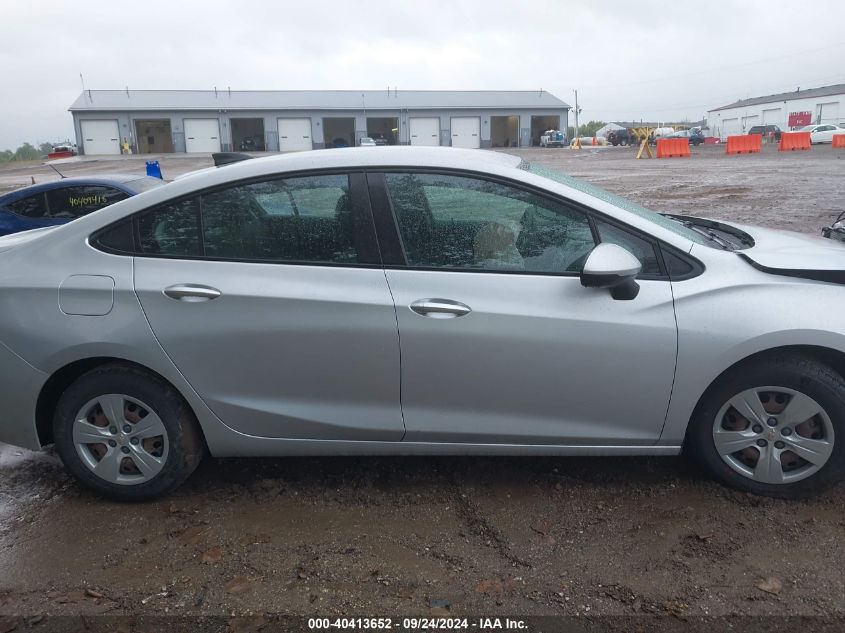 2018 Chevrolet Cruze Ls VIN: 1G1BC5SM0J7122744 Lot: 40413652