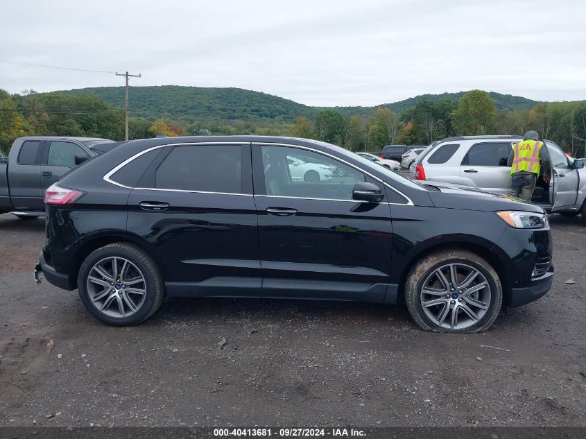 2020 Ford Edge Titanium VIN: 2FMPK4K9XLBB22505 Lot: 40413681