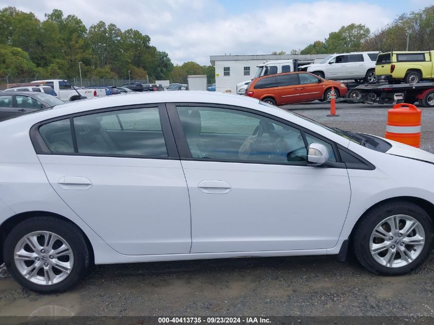 2010 Honda Insight Ex VIN: JHMZE2H74AS041788 Lot: 40413735