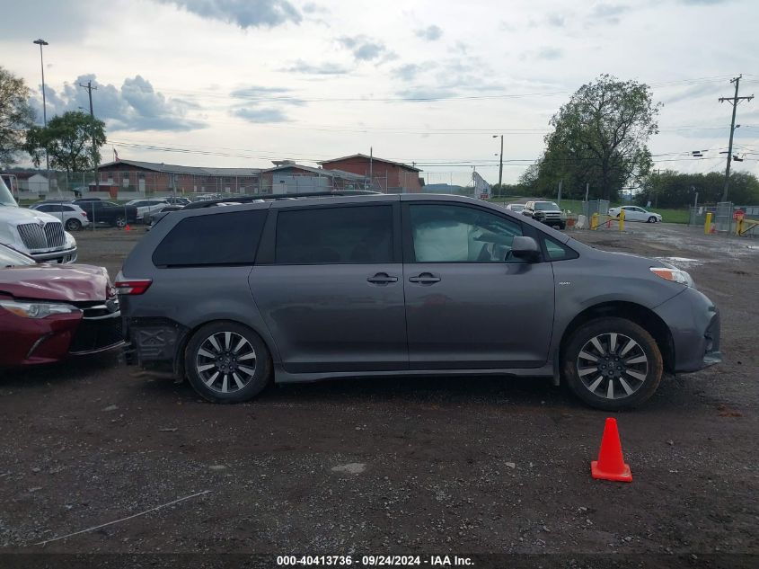 2018 Toyota Sienna Le 7 Passenger VIN: 5TDJZ3DC7JS189423 Lot: 40413736