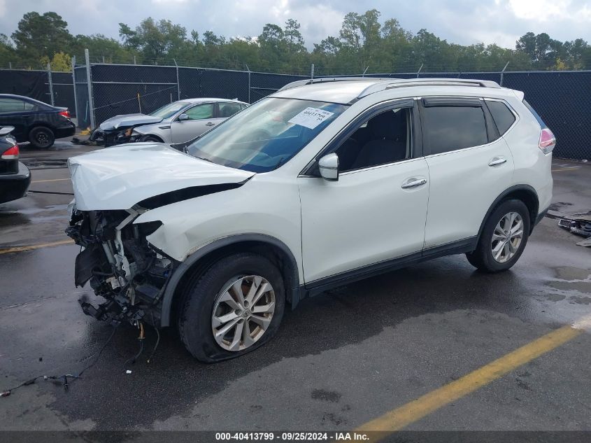 KNMAT2MV3GP621019 2016 NISSAN ROGUE - Image 2