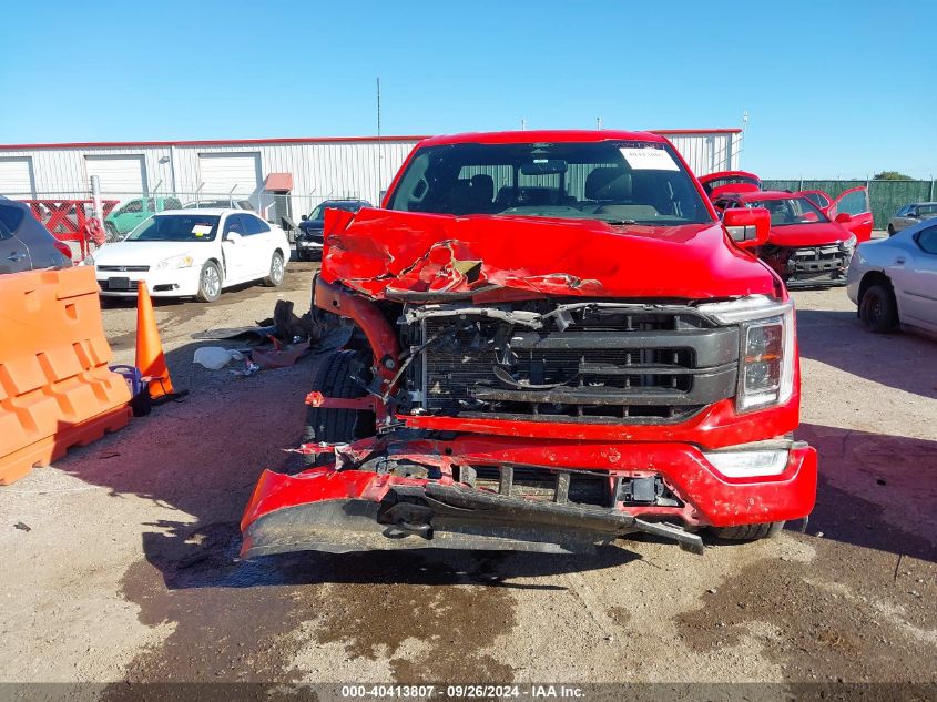 2022 Ford F-150 Lariat VIN: 1FTFW1E89NKE70715 Lot: 40413807