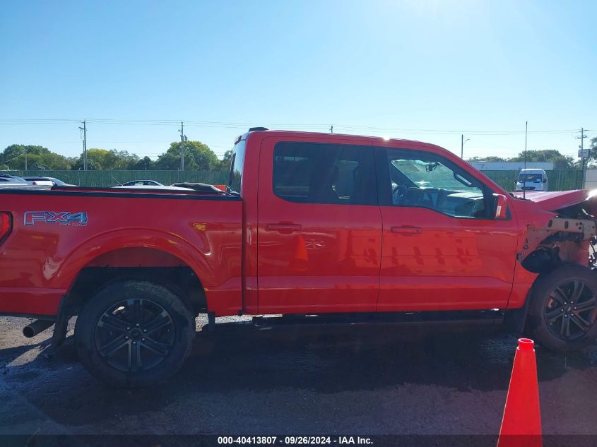 2022 Ford F-150 Lariat VIN: 1FTFW1E89NKE70715 Lot: 40413807