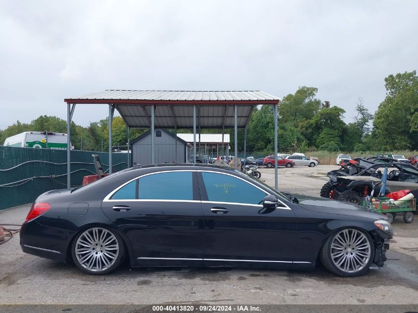 2016 Mercedes-Benz S 550 VIN: WDDUG8CB5GA222424 Lot: 40413820