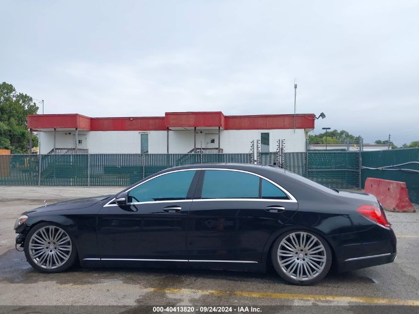 2016 Mercedes-Benz S 550 VIN: WDDUG8CB5GA222424 Lot: 40413820