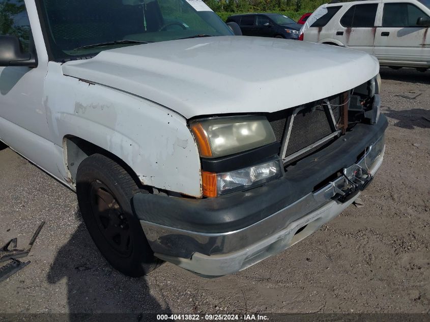 2006 Chevrolet Silverado 1500 Work Truck VIN: 3GCEC14V86G210553 Lot: 40413822