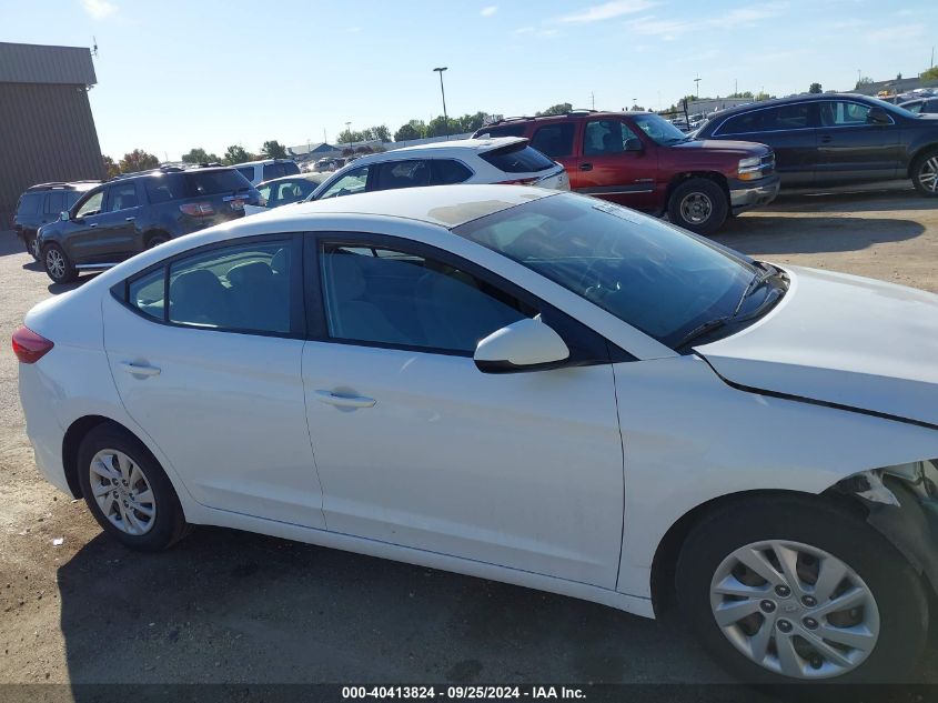 2017 Hyundai Elantra Se VIN: 5NPD74LF9HH091725 Lot: 40413824