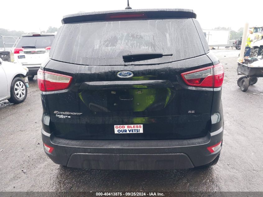 2021 Ford Ecosport Se VIN: MAJ3S2GE0MC437706 Lot: 40413875