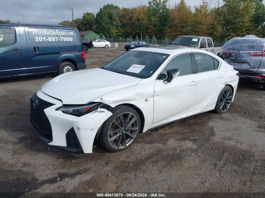 VIN JTHGZ1E27P5029205 2023 Lexus IS, 350 F Sport no.2