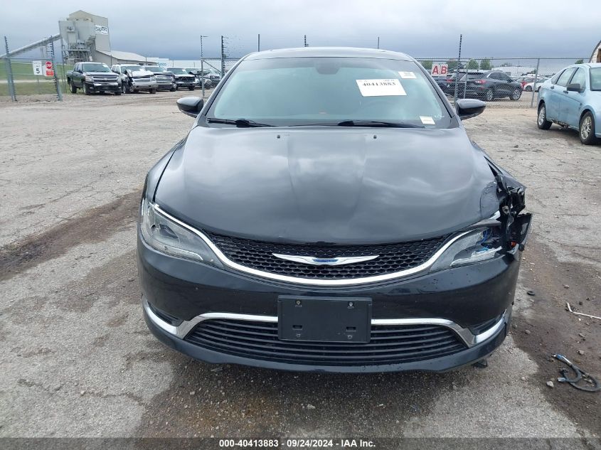 2016 Chrysler 200 Limited VIN: 1C3CCCAB6GN128296 Lot: 40413883