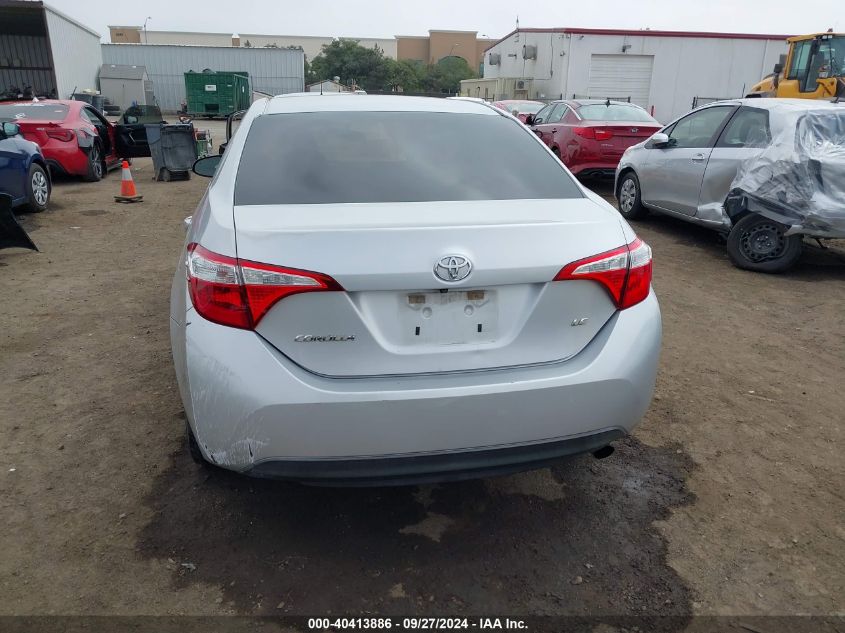 2016 Toyota Corolla Le Plus VIN: 5YFBURHE5GP510071 Lot: 40413886