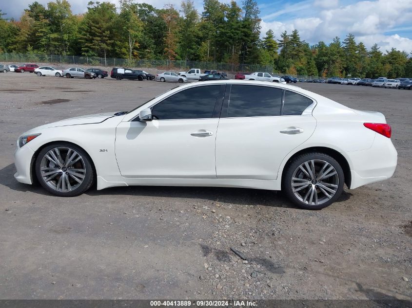 2017 Infiniti Q50 3.0T Sport VIN: JN1EV7AR4HM831716 Lot: 40413889