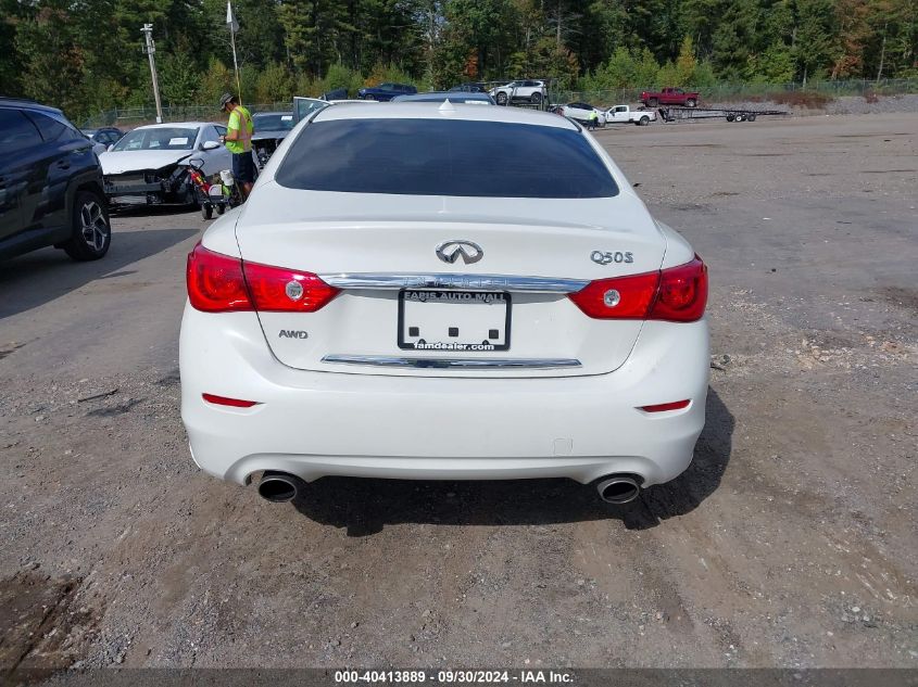 2017 Infiniti Q50 3.0T Sport VIN: JN1EV7AR4HM831716 Lot: 40413889