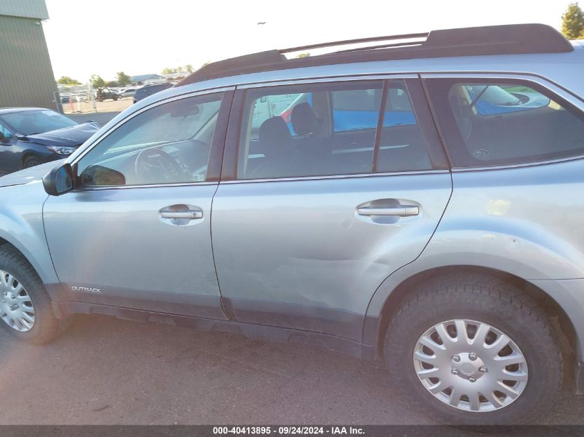 2013 Subaru Outback 2.5I VIN: 4S4BRBAC0D3307333 Lot: 40413895