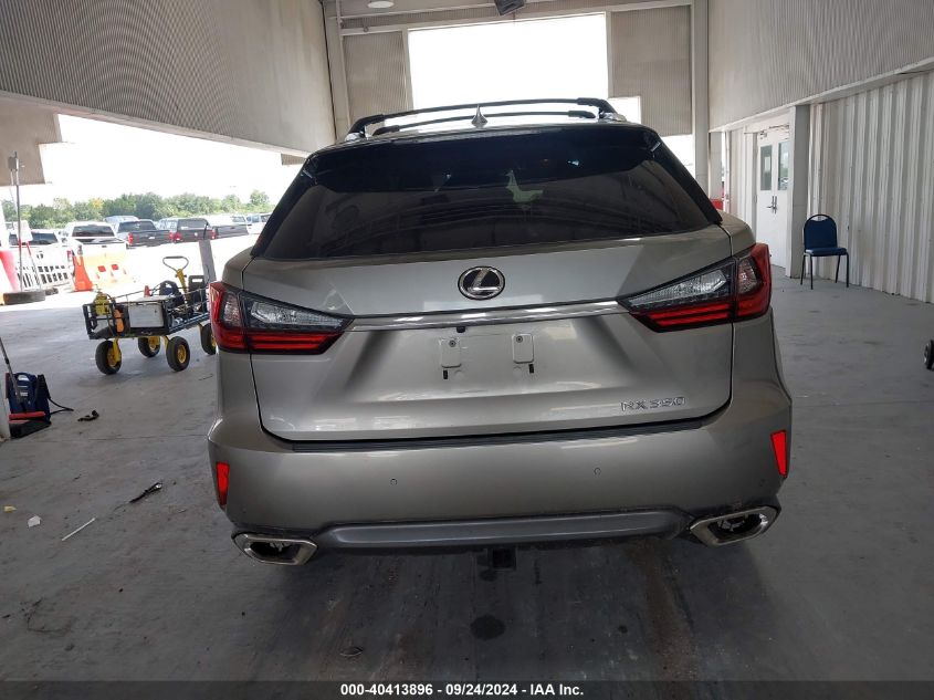 2019 Lexus Rx 350 Base/350 F Sport VIN: 2T2ZZMCAXKC131577 Lot: 40413896