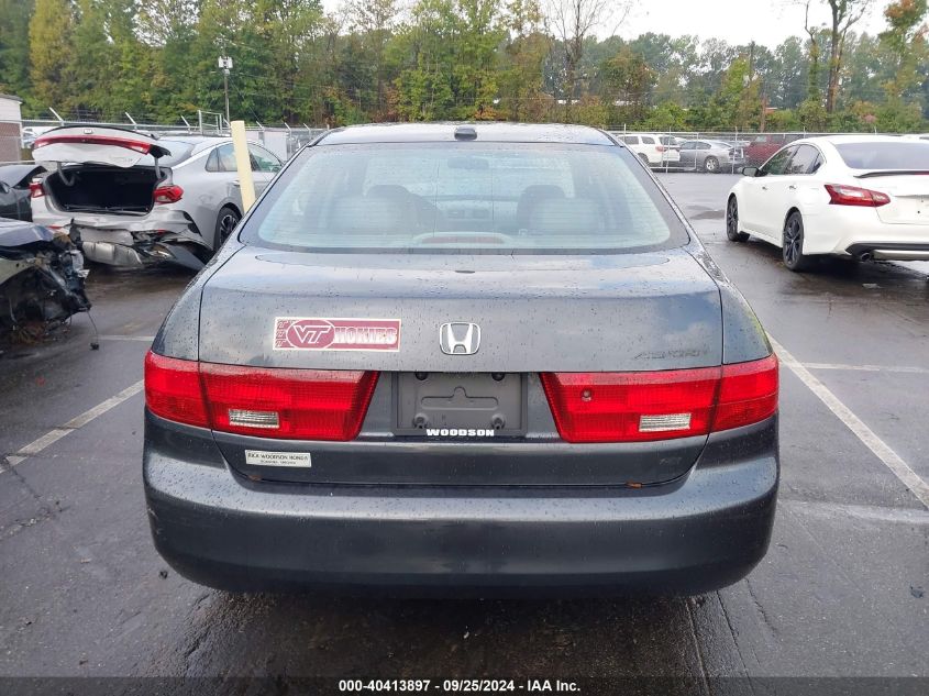 1HGCM56805A051707 2005 Honda Accord 2.4 Ex