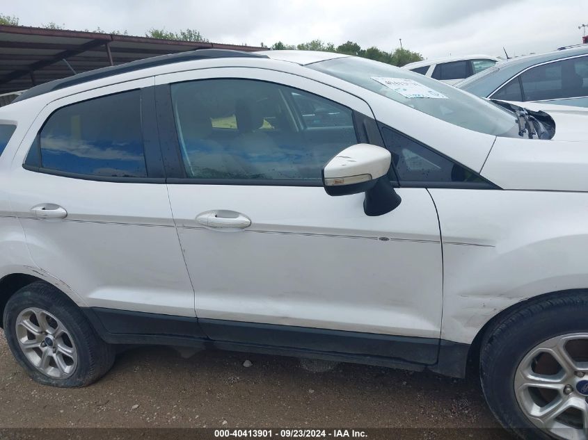 2018 Ford Ecosport Se VIN: MAJ3P1TE0JC230570 Lot: 40413901