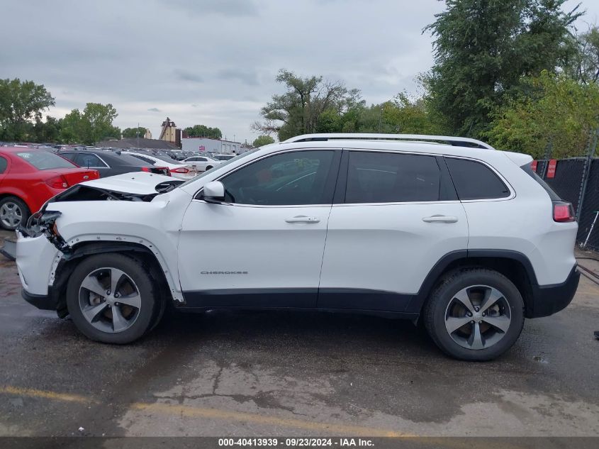 2019 Jeep Cherokee Limited 4X4 VIN: 1C4PJMDX3KD186400 Lot: 40413939