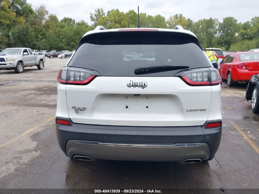 2019 Jeep Cherokee Limited 4X4 VIN: 1C4PJMDX3KD186400 Lot: 40413939