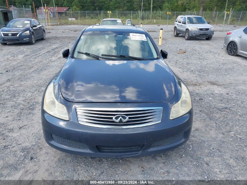 2009 Infiniti G37X VIN: JNKCV61F99M054437 Lot: 40413958