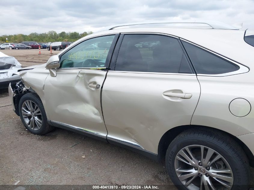 2014 Lexus Rx 350 VIN: 2T2BK1BA6EC244940 Lot: 40413970