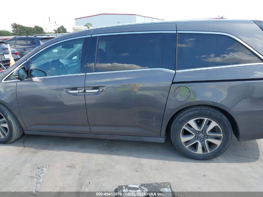 2015 Honda Odyssey Touring/Touring Elite VIN: 5FNRL5H92FB129012 Lot: 40413973