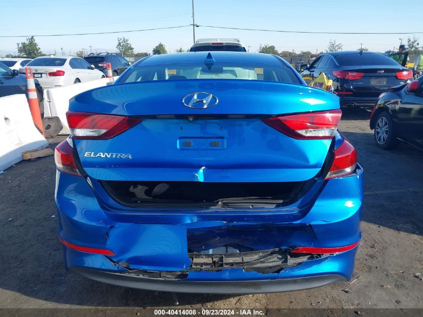 2017 Hyundai Elantra Value Edition VIN: 5NPD84LF4HH134090 Lot: 40414008