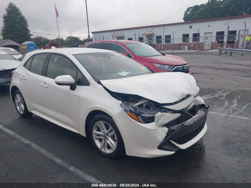 JTNK4RBE4K3020257 2019 TOYOTA COROLLA - Image 1