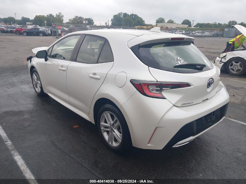 2019 TOYOTA COROLLA SE - JTNK4RBE4K3020257