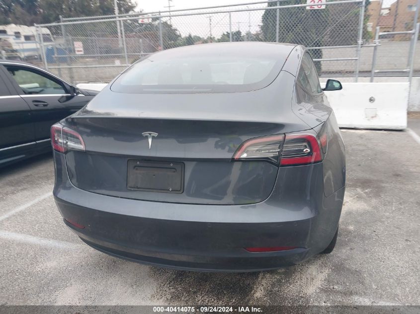 2021 Tesla Model 3 Standard Range Plus Rear-Wheel Drive VIN: 5YJ3E1EA5MF095412 Lot: 40414075