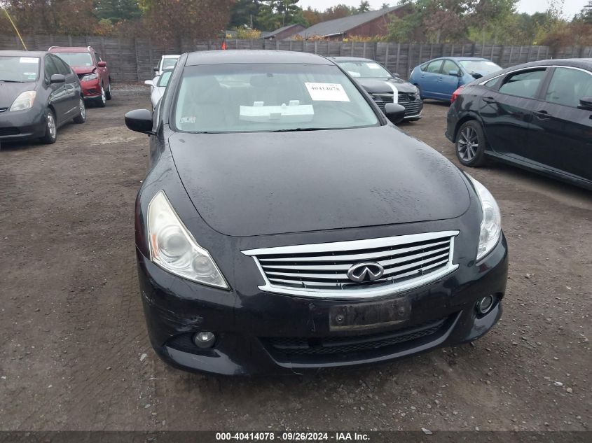 2012 Infiniti G37X VIN: JN1CV6AR2CM683060 Lot: 40414078