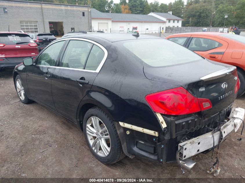 2012 Infiniti G37X VIN: JN1CV6AR2CM683060 Lot: 40414078