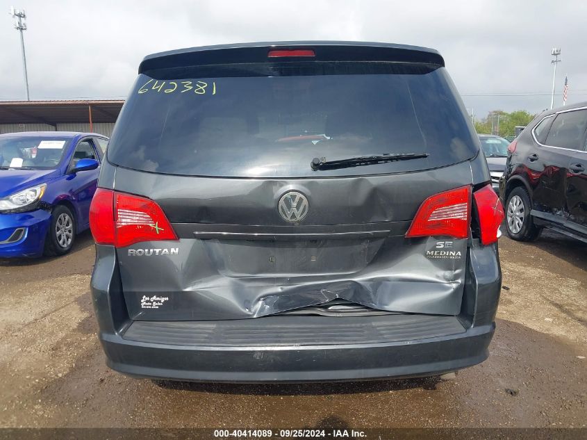 2V4RW3DG6BR642381 2011 Volkswagen Routan Se