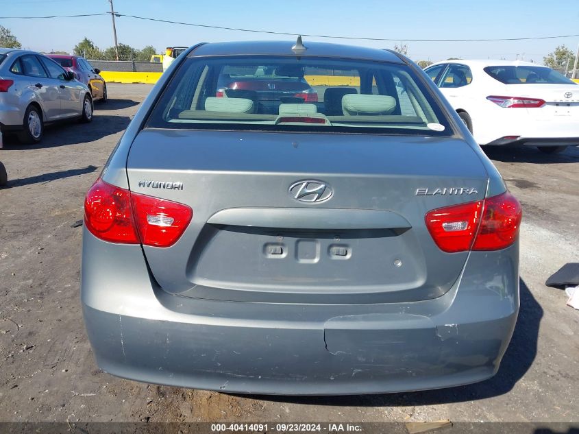 2009 Hyundai Elantra Gls VIN: KMHDU46D79U820438 Lot: 40414091