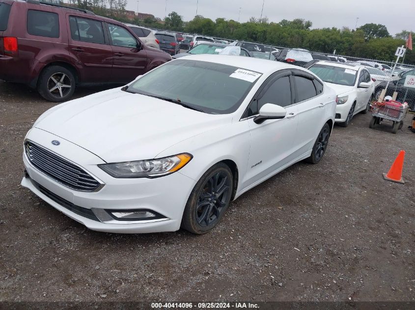 3FA6P0LU4JR124607 2018 FORD FUSION - Image 2