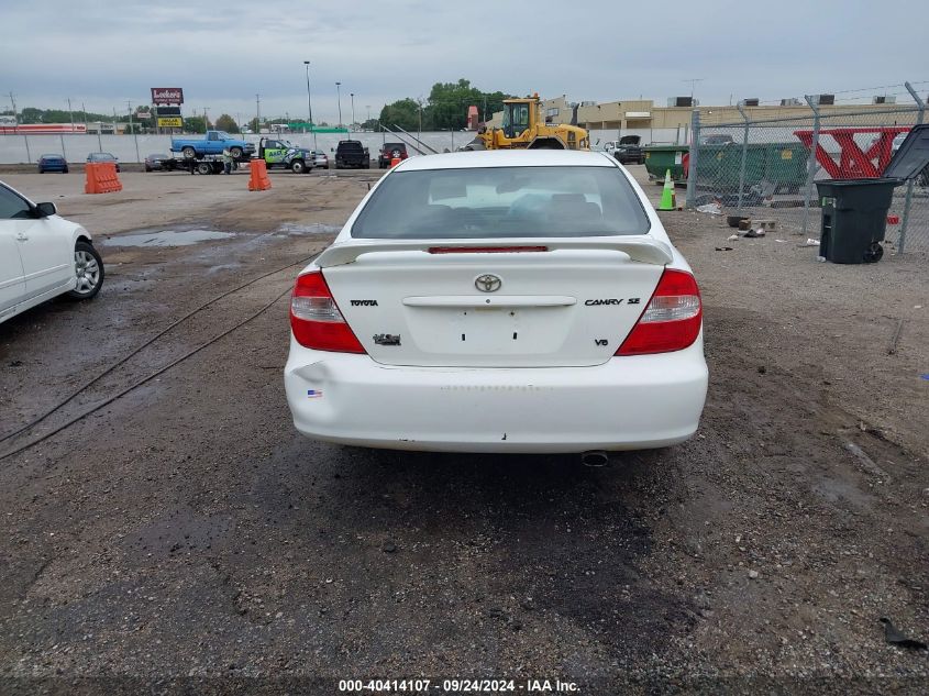 4T1BF32K32U013386 2002 Toyota Camry Se V6