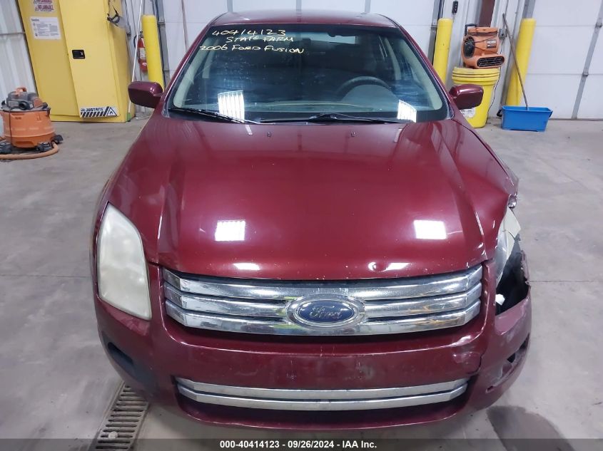 2006 Ford Fusion Se VIN: 3FAFP07Z66R226195 Lot: 40414123