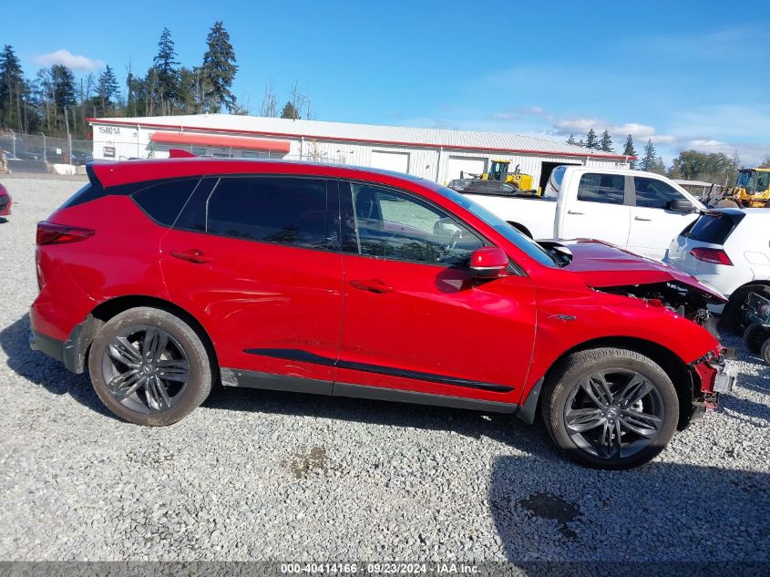 2023 Acura Rdx A-Spec Package VIN: 5J8TC2H65PL012356 Lot: 40414166