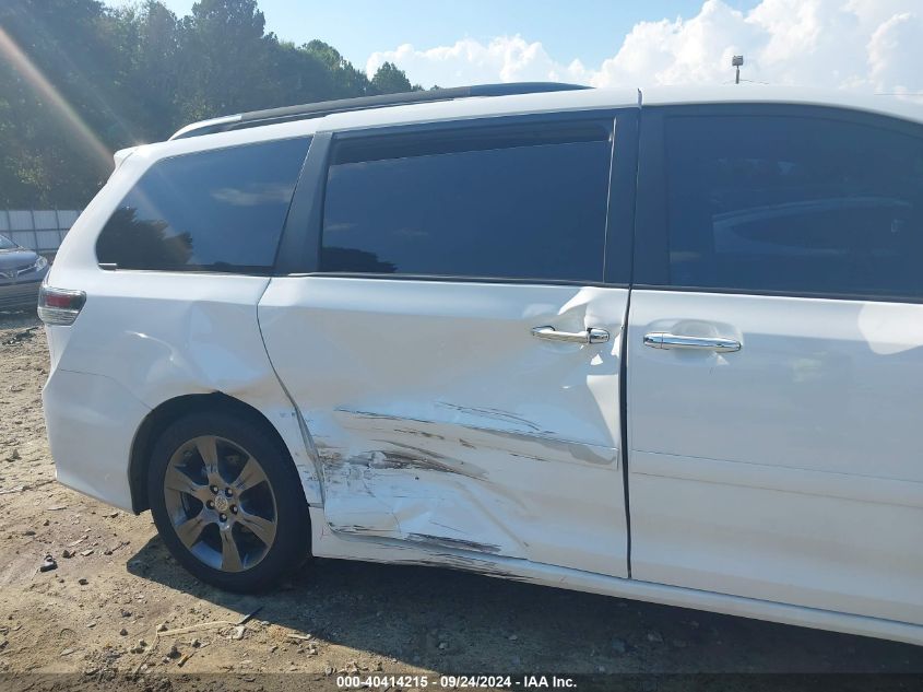 5TDXK3DC2GS701791 2016 Toyota Sienna Se 8 Passenger