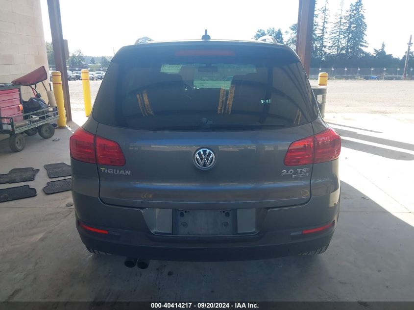 2014 Volkswagen Tiguan R-Line VIN: WVGBV3AX1EW047125 Lot: 40414217