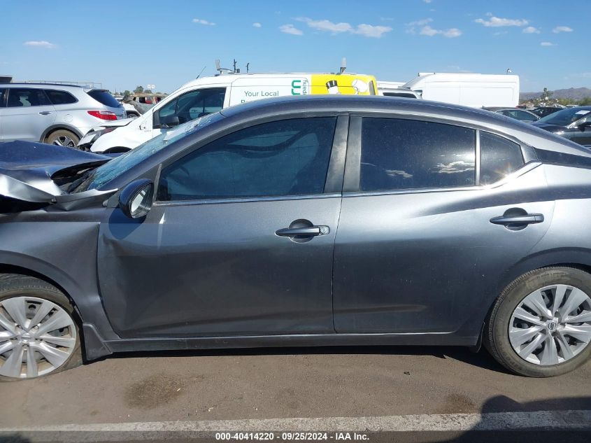 2022 Nissan Sentra S Xtronic Cvt VIN: 3N1AB8BV2NY281935 Lot: 40414220