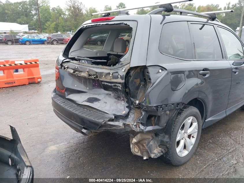 2016 Subaru Forester 2.5I Premium VIN: JF2SJAFC7GH403290 Lot: 40414224