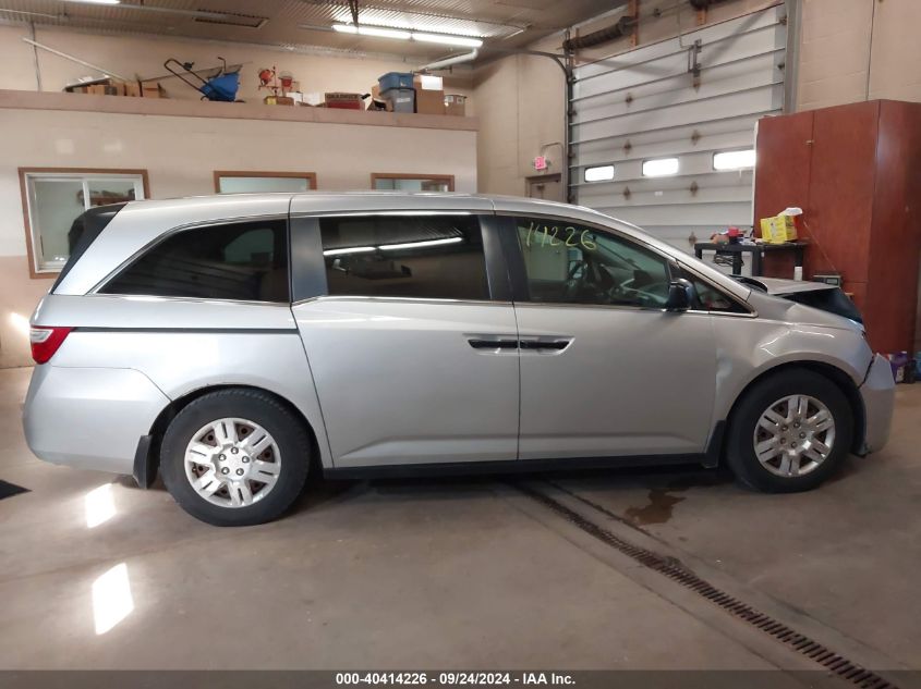 2013 Honda Odyssey Lx VIN: 5FNRL5H20DB066914 Lot: 40414226