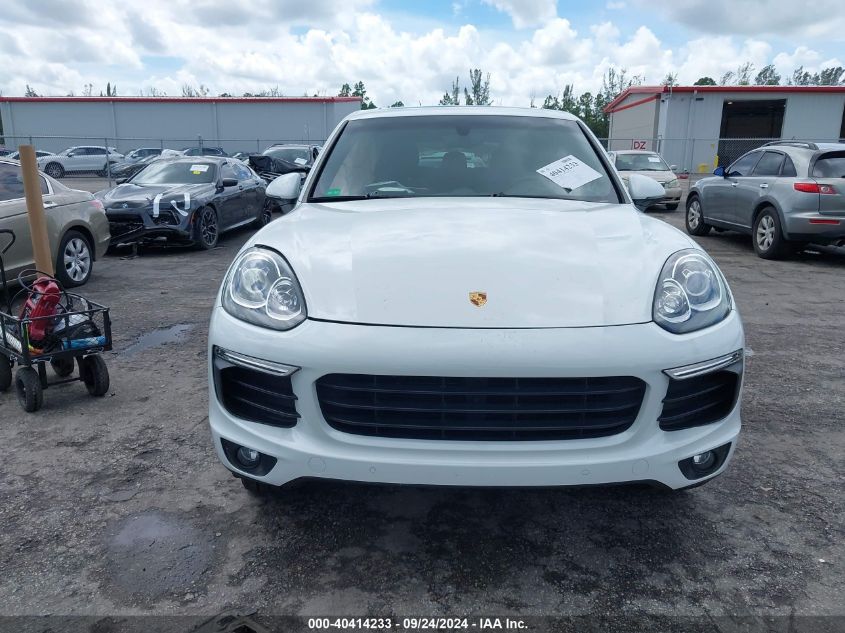 2016 Porsche Cayenne VIN: WP1AA2A28GKA37940 Lot: 40414233