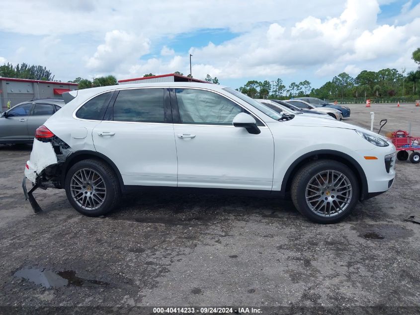 2016 Porsche Cayenne VIN: WP1AA2A28GKA37940 Lot: 40414233