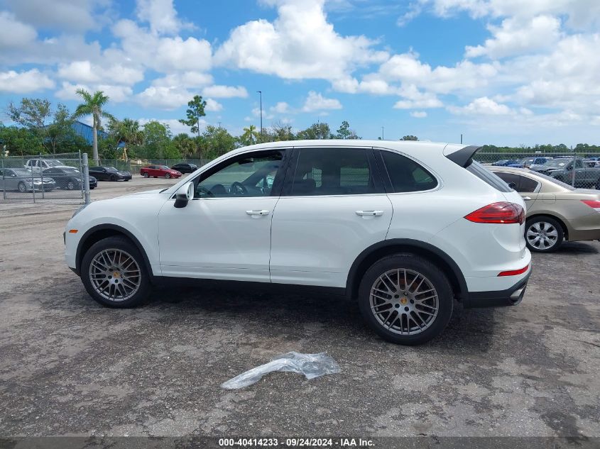 2016 Porsche Cayenne VIN: WP1AA2A28GKA37940 Lot: 40414233